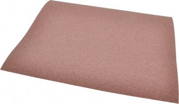 Norton - 100 Grit, Aluminum Oxide Sanding Sheet - 11" Long x 9" Wide, Fine Grade, J Weighted Cloth Backing - Exact Tool & Supply