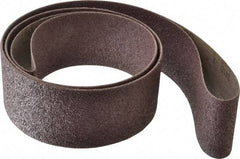 3M - 3" Wide x 120" OAL, 36 Grit, Aluminum Oxide Abrasive Belt - Aluminum Oxide, Very Coarse, Coated, X Weighted Cloth Backing, Series 341D - Exact Tool & Supply