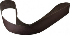 3M - 3" Wide x 72" OAL, 80 Grit, Aluminum Oxide Abrasive Belt - Aluminum Oxide, Medium, Coated, X Weighted Cloth Backing, Series 341D - Exact Tool & Supply