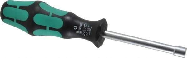 Wera - 3/16" Hollow Shaft Nutdriver - Ergonomic Handle, 6-1/4" OAL - Exact Tool & Supply