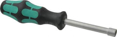 Wera - 5/16" Hollow Shaft Nutdriver - Ergonomic Handle, 7-1/4" OAL - Exact Tool & Supply