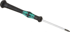 Wera - T7 Torx Driver - 2-3/8" Blade Length, 6-3/16" OAL, Micro Handle - Exact Tool & Supply
