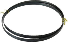 Starrett - 10 TPI, 8' 10" Long x 5/8" Wide x 0.032" Thick, Welded Band Saw Blade - Carbon Steel, Toothed Edge, Raker Tooth Set, Flexible Back, Contour Cutting - Exact Tool & Supply