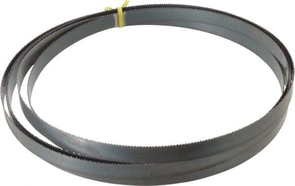Starrett - 10 TPI, 14' 6" Long x 3/4" Wide x 0.032" Thick, Welded Band Saw Blade - Carbon Steel, Toothed Edge, Raker Tooth Set, Flexible Back, Contour Cutting - Exact Tool & Supply