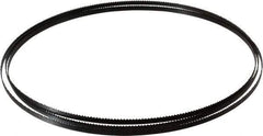 Starrett - 10 TPI, 7' 9" Long x 1/4" Wide x 0.025" Thick, Welded Band Saw Blade - Carbon Steel, Toothed Edge, Raker Tooth Set, Flexible Back, Contour Cutting - Exact Tool & Supply