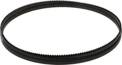 Starrett - 6 TPI, 12' 6" Long x 3/8" Wide x 0.025" Thick, Welded Band Saw Blade - Carbon Steel, Toothed Edge, Raker Tooth Set, Flexible Back, Contour Cutting - Exact Tool & Supply
