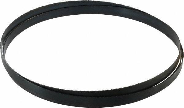 Starrett - 14 TPI, 8' 10" Long x 5/8" Wide x 0.032" Thick, Welded Band Saw Blade - Carbon Steel, Toothed Edge, Raker Tooth Set, Flexible Back, Contour Cutting - Exact Tool & Supply