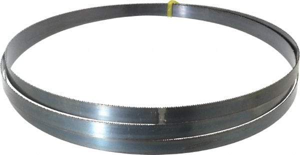 Starrett - 14 TPI, 8' 11" Long x 5/8" Wide x 0.032" Thick, Welded Band Saw Blade - Carbon Steel, Toothed Edge, Raker Tooth Set, Flexible Back, Contour Cutting - Exact Tool & Supply