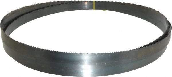Starrett - 6 TPI, 12' Long x 1" Wide x 0.035" Thick, Welded Band Saw Blade - Carbon Steel, Toothed Edge, Raker Tooth Set, Flexible Back, Contour Cutting - Exact Tool & Supply