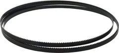 Starrett - 6 TPI, 10' Long x 1/2" Wide x 0.025" Thick, Welded Band Saw Blade - Carbon Steel, Toothed Edge, Raker Tooth Set, Flexible Back, Contour Cutting - Exact Tool & Supply