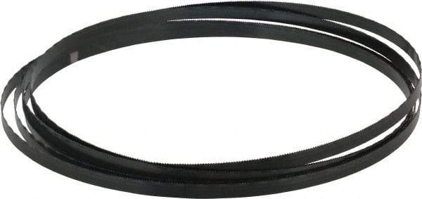 Starrett - 18 TPI, 12' 6" Long x 3/8" Wide x 0.025" Thick, Welded Band Saw Blade - Carbon Steel, Toothed Edge, Raker Tooth Set, Flexible Back, Contour Cutting - Exact Tool & Supply