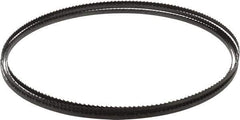 Starrett - 6 TPI, 12' 6" Long x 1/4" Wide x 0.025" Thick, Welded Band Saw Blade - Carbon Steel, Toothed Edge, Raker Tooth Set, Flexible Back, Contour Cutting - Exact Tool & Supply
