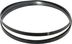 Starrett - 10 TPI, 12' 10" Long x 1/2" Wide x 0.025" Thick, Welded Band Saw Blade - Carbon Steel, Toothed Edge, Raker Tooth Set, Flexible Back, Contour Cutting - Exact Tool & Supply