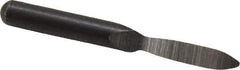 Shaviv - Bi-Directional Hand Deburring Triangular Scraper Tool - U Blade Holder, High Speed Steel Blade - Exact Tool & Supply
