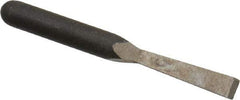 Shaviv - Right-Handed Hand Deburring Flat Scraper Tool - U Blade Holder, High Speed Steel Blade - Exact Tool & Supply