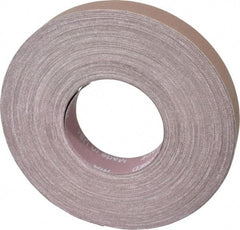 Norton - 1" x 50 Yd 320 Grit Aluminum Oxide Cloth Roll - Extra Fine Grade, J Weighted Backing - Exact Tool & Supply