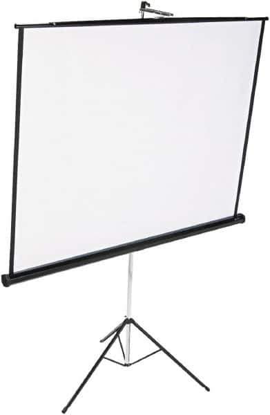 Quartet - Projection Screens Mount Type: Tripod Screen Width (Inch): 70 - Exact Tool & Supply