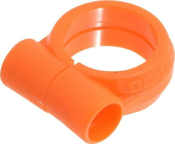 Loc-Line - Unthreaded, 1/4" Hose Inside Diam, Coolant Hose Element Clamp - For Use with 1/4" Loc-Line Modular Hose System, 20 Pieces - Exact Tool & Supply