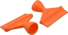 Loc-Line - 1/2" Hose Inside Diam, Coolant Hose Nozzle - Unthreaded, for Use with Loc-Line Modular Hose System, 2 Pieces - Exact Tool & Supply