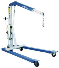 OTC - 2,200 Lb Load Capacity, Shop Crane - Hydraulic - Exact Tool & Supply