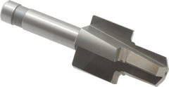 Made in USA - 3/4-16" Port, 1.24" Spotface Diam, 1/2" Tube Outside Diam, Reamer Pilot, Straight Shank, High Speed Steel Porting Tool - Exact Tool & Supply