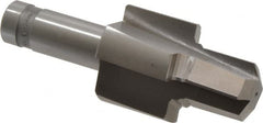 Made in USA - 1-1/16 - 12" Port, 1.665" Spotface Diam, 3/4" Tube Outside Diam, Reamer Pilot, Straight Shank, High Speed Steel Porting Tool - Exact Tool & Supply