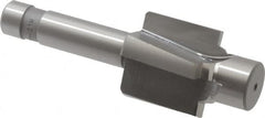 Made in USA - 3/4-16" Port, 1.208" Spotface Diam, 1/2" Tube Outside Diam, Plain Pilot, Straight Shank, High Speed Steel Porting Tool - Exact Tool & Supply