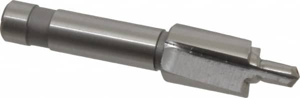 Made in USA - 5/16-24" Port, 0.692" Spotface Diam, 1/8" Tube Outside Diam, Reamer Pilot, Straight Shank, High Speed Steel Porting Tool - Exact Tool & Supply