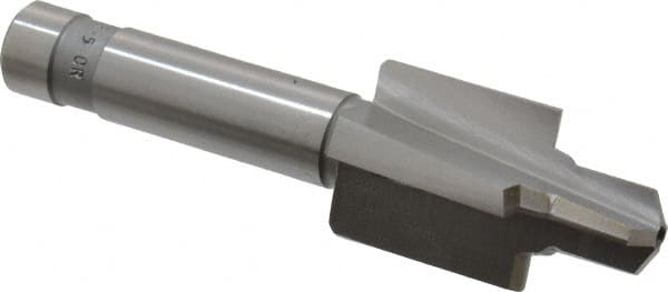 Made in USA - 1/2-20" Port, 0.926" Spotface Diam, 5/16" Tube Outside Diam, Reamer Pilot, Straight Shank, High Speed Steel Porting Tool - Exact Tool & Supply