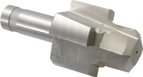 Made in USA - 1-5/16 - 12" Port, 1.93" Spotface Diam, 1" Tube Outside Diam, Reamer Pilot, Straight Shank, High Speed Steel Porting Tool - Exact Tool & Supply