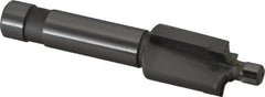 Made in USA - 5/16-24" Port, 0.742" Spotface Diam, 1/8" Tube Outside Diam, Plain Pilot, Straight Shank, Carbide Tipped Porting Tool - Exact Tool & Supply