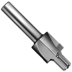 Made in USA - 1/2-20" Port, 0.95" Spotface Diam, 5/16" Tube Outside Diam, Reamer Pilot, Straight Shank, Carbide Tipped Porting Tool - Exact Tool & Supply