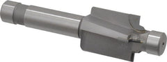 Made in USA - 9/16-18" Port, 0.989" Spotface Diam, 3/8" Tube Outside Diam, Plain Pilot, Straight Shank, Carbide Tipped Porting Tool - Exact Tool & Supply