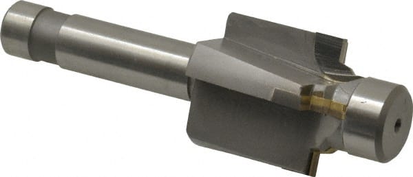 Made in USA - 3/4-16" Port, 1.208" Spotface Diam, 1/2" Tube Outside Diam, Plain Pilot, Straight Shank, Carbide Tipped Porting Tool - Exact Tool & Supply