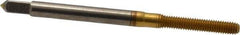 Balax - M3x0.50 Metric Coarse D3 Thread Limit Bottoming Thread Forming Tap - High Speed Steel, TiN Finish, 1-15/16" OAL, 5/8" Thread Length, Right Hand Thread, Series BXMB - Exact Tool & Supply