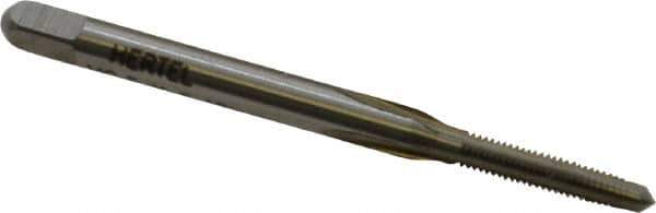 Balax - M10x1.50 Metric Coarse D6 Thread Limit Bottoming Thread Forming Tap - High Speed Steel, TiN Finish, 2-15/16" OAL, 1-1/4" Thread Length, Right Hand Thread, Series BXMB - Exact Tool & Supply