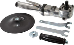 Value Collection - 7" Wheel Diam, 4,500 RPM, Pneumatic Angle & Disc Grinder - 5/8-11 Spindle - Exact Tool & Supply