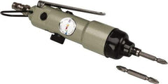 Value Collection - 8,000 RPM, Inline Handle Air Screwdriver - 0.2 CFM - Exact Tool & Supply