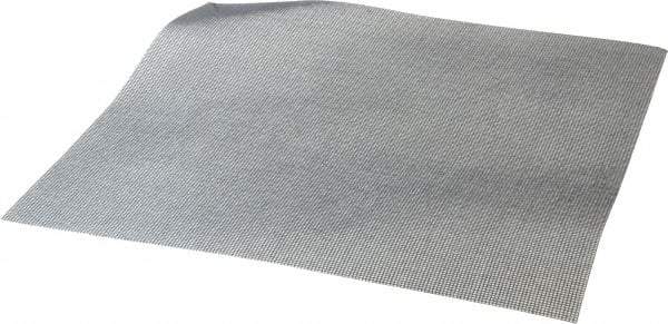 Made in USA - 320 Grit, Silicon Carbide Sanding Sheet - 11" Long x 9" Wide, Extra Fine Grade, Weighted Cloth Backing - Exact Tool & Supply
