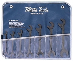 Martin Tools - 7 Piece, 3/8 to 3/4" Hydraulic Wrench Set - Exact Tool & Supply