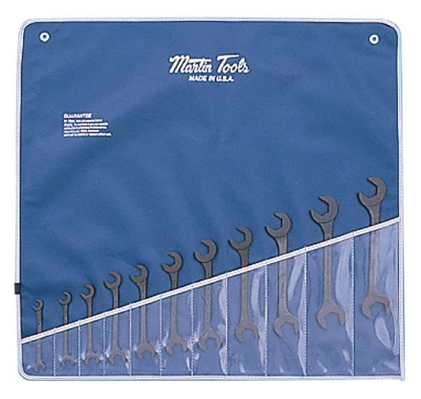 Martin Tools - 11 Piece, 3/8 to 1" Hydraulic Wrench Set - Exact Tool & Supply