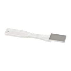 3M - 1-1/2" OAL Very Fine Sharpener Diamond File - 3/4" Wide, 1-1/2 LOC, White - Exact Tool & Supply