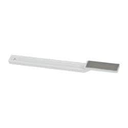 3M - 1-3/4" OAL Very Fine Sharpener Diamond File - 1/2" Wide, 1-3/4 LOC, White - Exact Tool & Supply