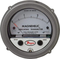 Dwyer - 25 Max psi, Differential Pressure Transmitter with Indication - 1/8" Thread - Exact Tool & Supply