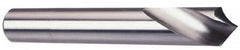 Made in USA - 1/4" Body Diam, 120°, 2-1/2" OAL, Solid Carbide Spotting Drill - Exact Tool & Supply