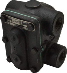 Watts - 4 Port, 3/4" Pipe, Cast Iron Float & Thermostatic Steam Trap - 15 Max psi - Exact Tool & Supply