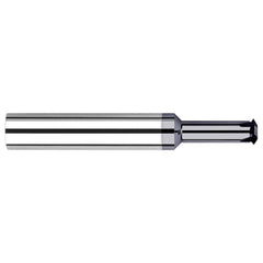 Harvey Tool - Single Profile Thread Mills; Maximum Threads Per Inch: 36 ; Minimum Threads Per Inch: 32 ; Thread Type: Internal/External ; Minimum Nominal Diameter (Inch): #8 ; Cutting Diameter (Inch): 0.1200 ; Shank Diameter (Inch): 1/4 - Exact Tool & Supply