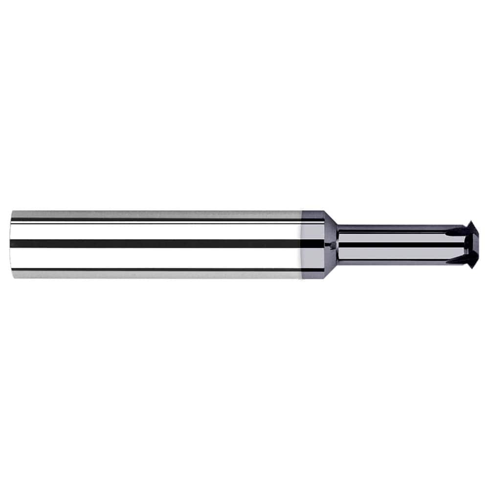 Harvey Tool - Single Profile Thread Mills; Maximum Threads Per Inch: 56 ; Minimum Threads Per Inch: 48 ; Thread Type: Internal/External ; Minimum Nominal Diameter (Inch): #3 ; Cutting Diameter (Inch): 0.0720 ; Shank Diameter (Inch): 1/8 - Exact Tool & Supply