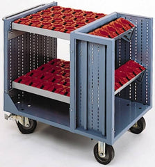 LISTA - 70 Tool Capacity, 40 Taper Size CNC Tool Cart - Exact Tool & Supply