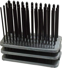 Value Collection - 60 Piece, Transfer Punch Set - Round Shank - Exact Tool & Supply